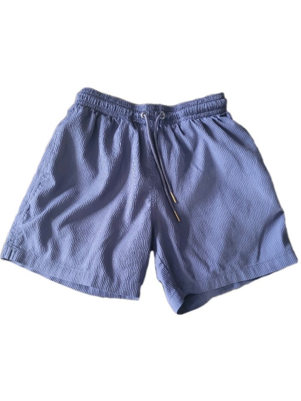 Chubbies WAVE TEXTURE Men's Small The SKETCHES Dusty Blue Lined Swim Trunks 5.5"